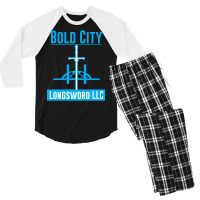 Bold City Longsword Men's 3/4 Sleeve Pajama Set | Artistshot