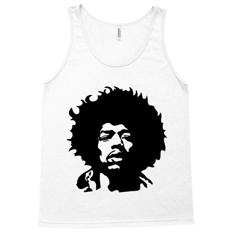 Jimi Musician Black Tank Top by Kohaku | Artistshot