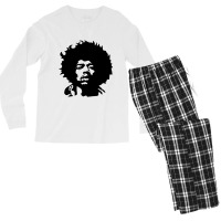 Jimi Musician Black Men's Long Sleeve Pajama Set | Artistshot