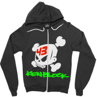 43 Block Zipper Hoodie | Artistshot