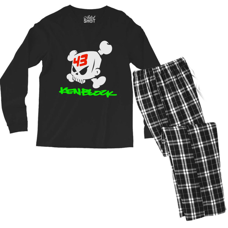 43 Block Men's Long Sleeve Pajama Set by Kohaku | Artistshot