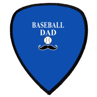 Baseball Dad T-shirt Shield S Patch | Artistshot