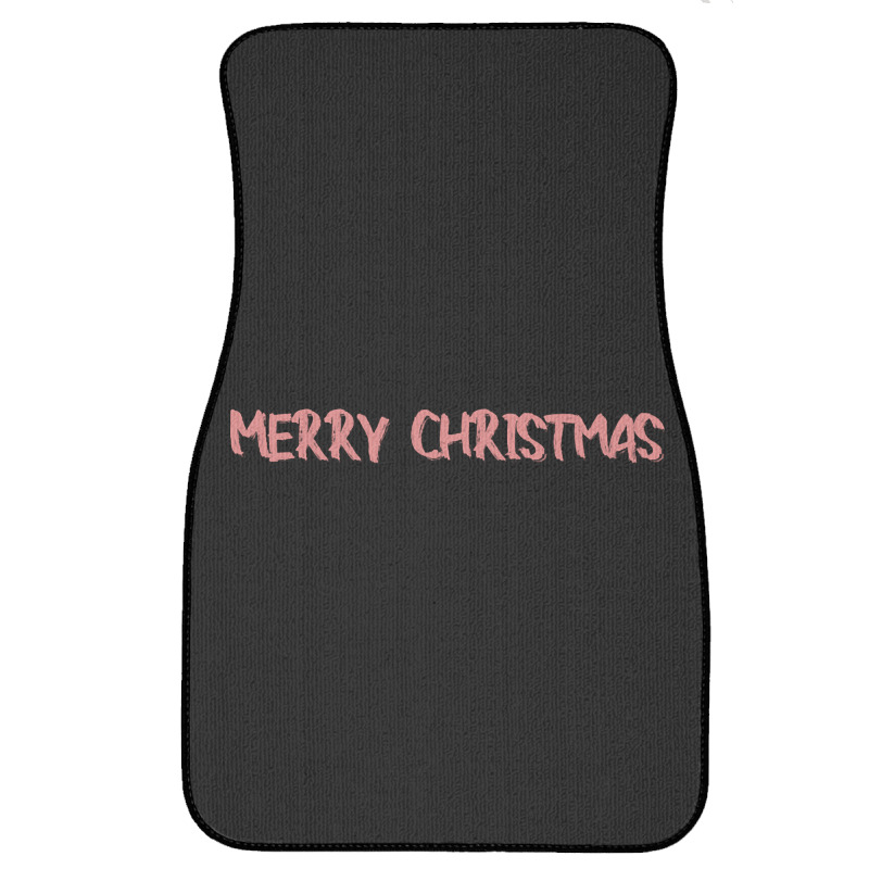 Merry Christmas-7fgl3 Front Car Mat | Artistshot