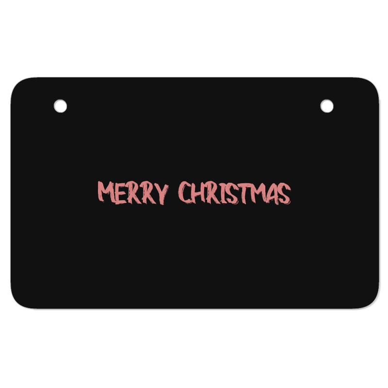 Merry Christmas-7fgl3 Atv License Plate | Artistshot