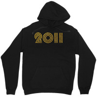 2011   Birth Year Milestone Birthday Retro Funk Disco T Shirt Unisex Hoodie | Artistshot