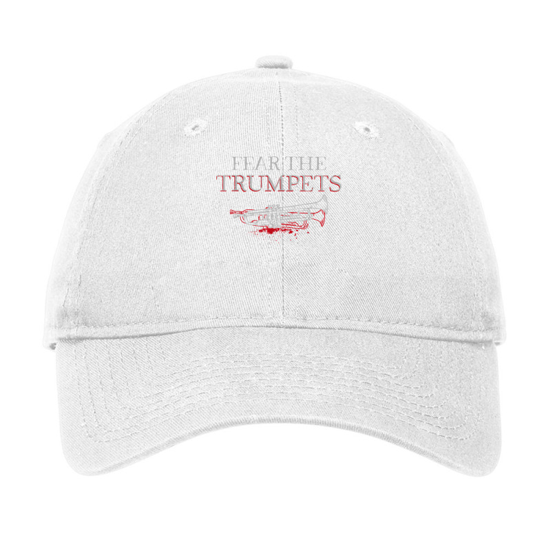 Trumpet Player Vintage Fear The Trumpets T Shirt Adjustable Cap | Artistshot