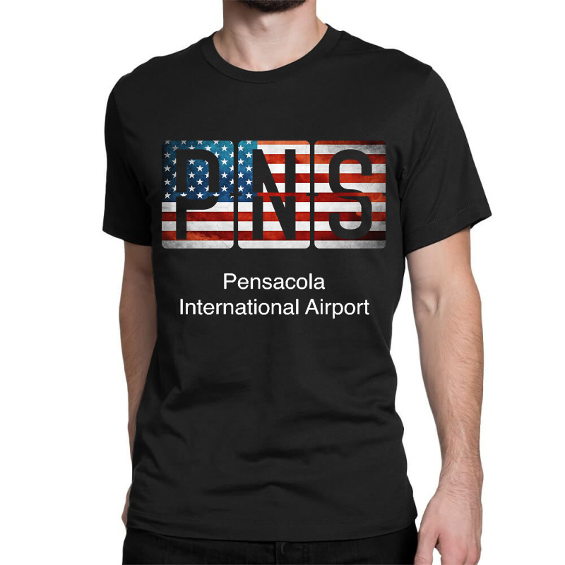 Pns Pensacola International Airport Classic T-shirt by fenderbendable | Artistshot