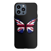 United Kingdom Flag Butterfly Iphone 13 Pro Max Case | Artistshot