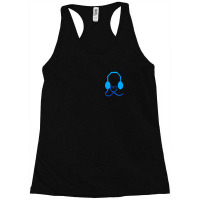 Blue Headphones With Love 1 Racerback Tank | Artistshot