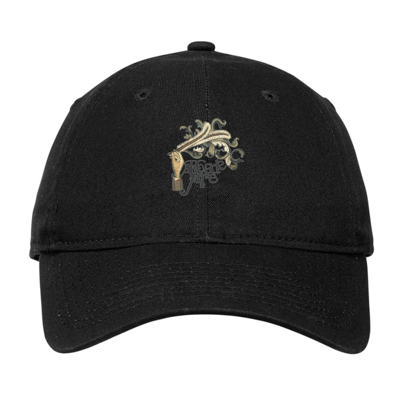 Arcade Fire Funeral Adjustable Cap by cm-arts | Artistshot