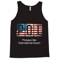 Pqi Presque Isle International Airport Tank Top | Artistshot