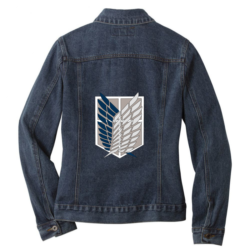 Scout Regiment Ladies Denim Jacket by CharlesGrooms | Artistshot