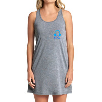 Blue Headphones With Love Tank Dress | Artistshot