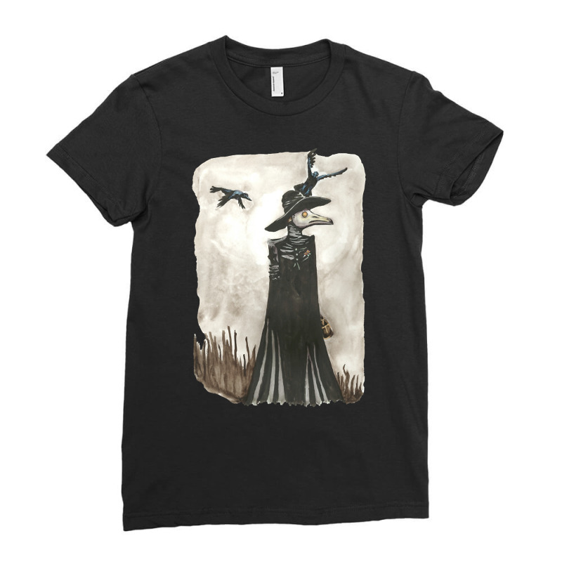 Plague Doctor Ladies Fitted T-shirt | Artistshot