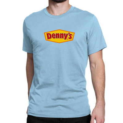Dennys Burger Logo Classic T-shirt Designed By Ratna Tier