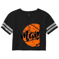 Distressed Basketball Mama Scorecard Crop Tee | Artistshot