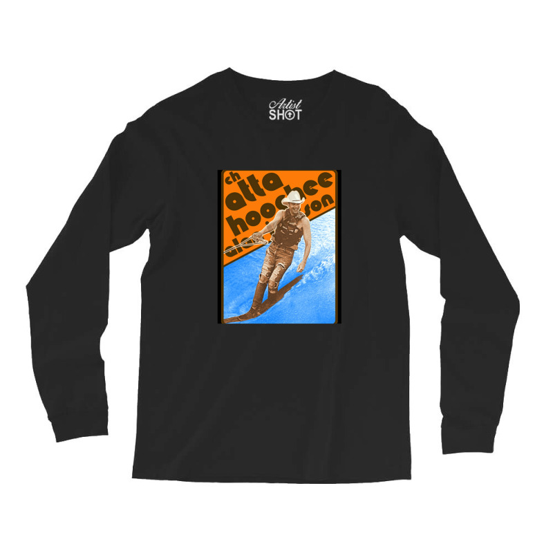 Alan Jackson Chattahoochee Waterskiing Retro .png Long Sleeve Shirts by JerryArnold | Artistshot