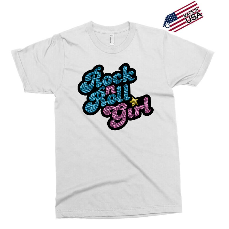 Rock N' Roll Girl Exclusive T-shirt | Artistshot