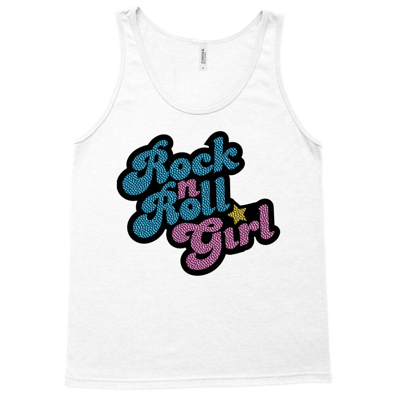 Rock N' Roll Girl Tank Top | Artistshot