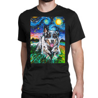 Australian Cattle Dog T  Shirt Australian Cattle Dog Night T  Shirt Classic T-shirt | Artistshot