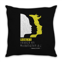 Women's March Washington Dc Throw Pillow | Artistshot