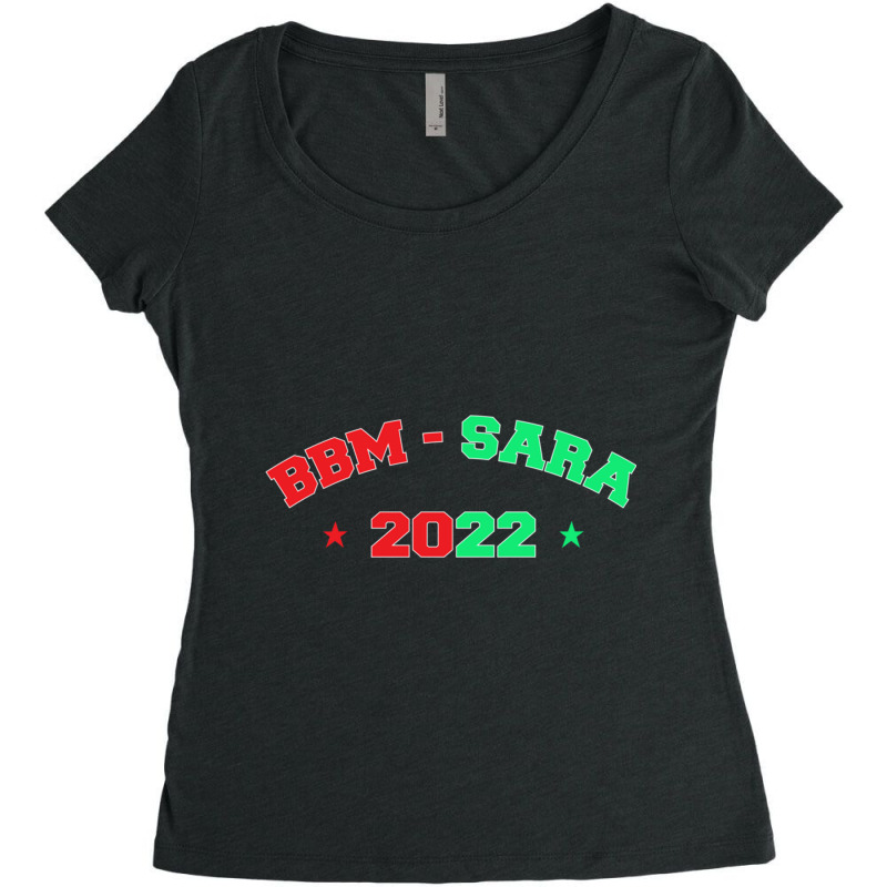 Bbm 2022 Sara Bongbong Marcos Philippines Duterte Fans Women's Triblend Scoop T-shirt by SEANMCDONOUGH | Artistshot