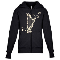 Harp Gifts T  Shirt Harp Harpists T  Shirt Youth Zipper Hoodie | Artistshot