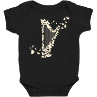 Harp Gifts T  Shirt Harp Harpists T  Shirt Baby Bodysuit | Artistshot