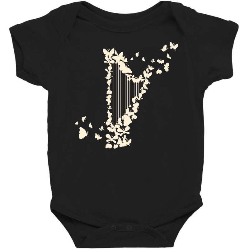 Harp Gifts T  Shirt Harp Harpists T  Shirt Baby Bodysuit | Artistshot