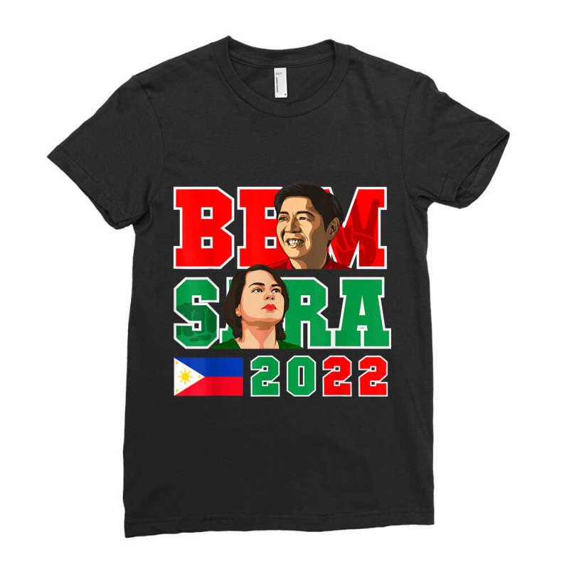 Bbm And Sara Duterte Ladies Fitted T-Shirt by SEANMCDONOUGH | Artistshot