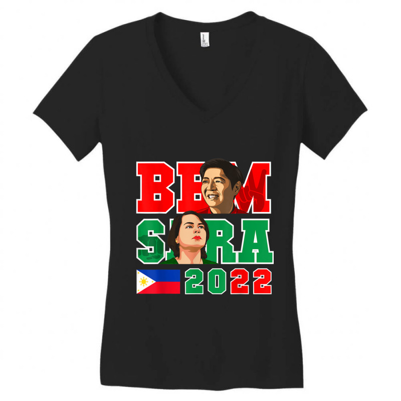 Bbm And Sara Duterte Women's V-Neck T-Shirt by SEANMCDONOUGH | Artistshot