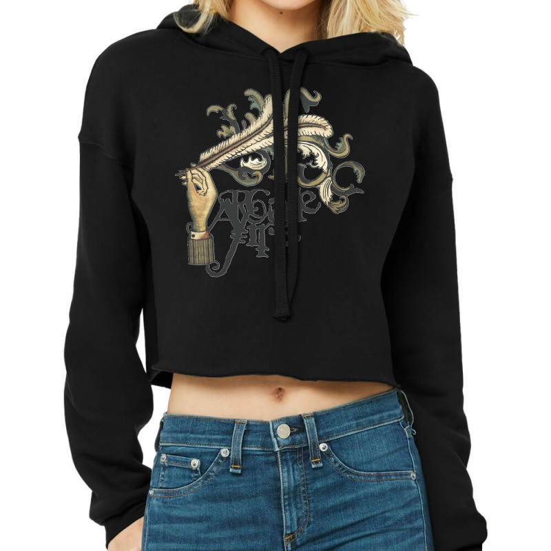 Arcade Fire Funeral Classic Cropped Hoodie by cm-arts | Artistshot