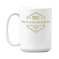 Castillo De San Marcos National Monument T Shirt 15 Oz Coffee Mug | Artistshot