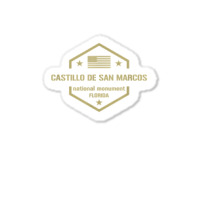 Castillo De San Marcos National Monument T Shirt Sticker | Artistshot