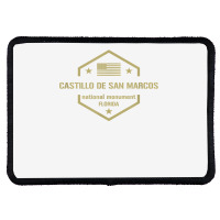 Castillo De San Marcos National Monument T Shirt Rectangle Patch | Artistshot