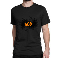 Say Boo Classic T-shirt | Artistshot