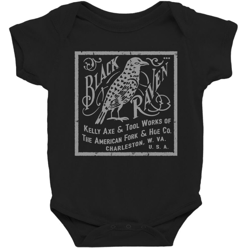 Black Raven Kelly Axe Baby Bodysuit | Artistshot