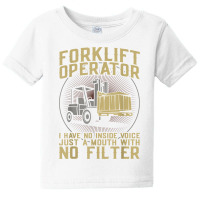 Certified Forklift Truck Operator Vintage Forklift Operator T Shirt Baby Tee | Artistshot