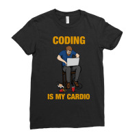 Programmer Coder Nerd Computer Geek Gift Ladies Fitted T-shirt | Artistshot