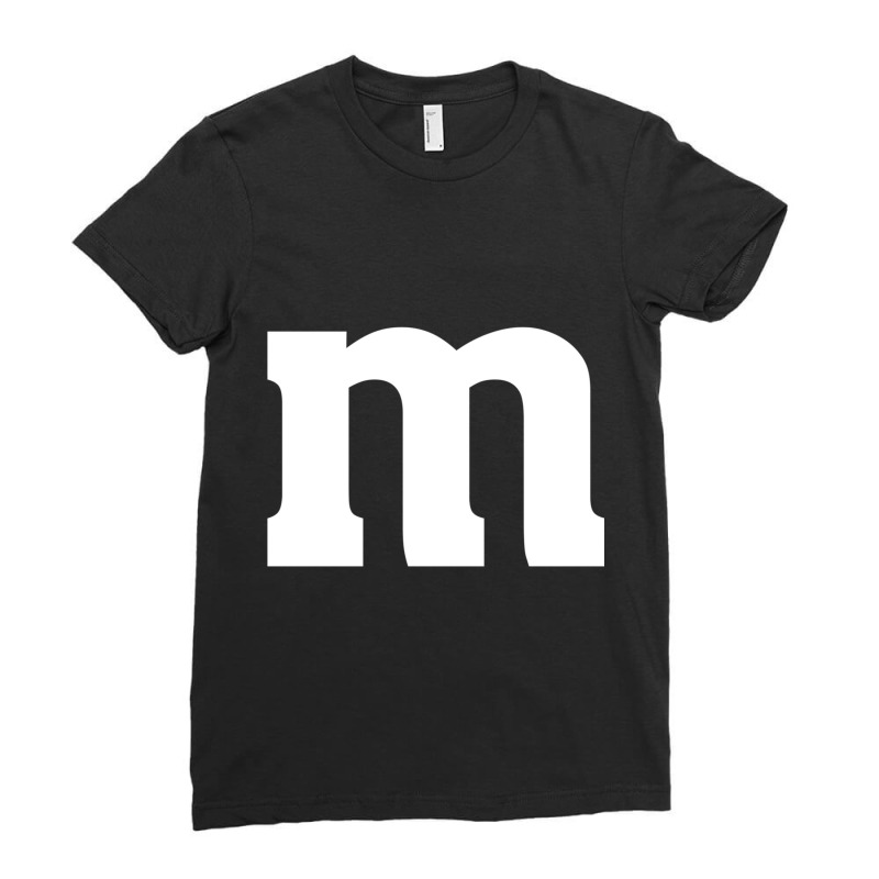 Halloween Candy M_amp_m Last Minute Costume Ladies Fitted T-Shirt by cm-arts | Artistshot