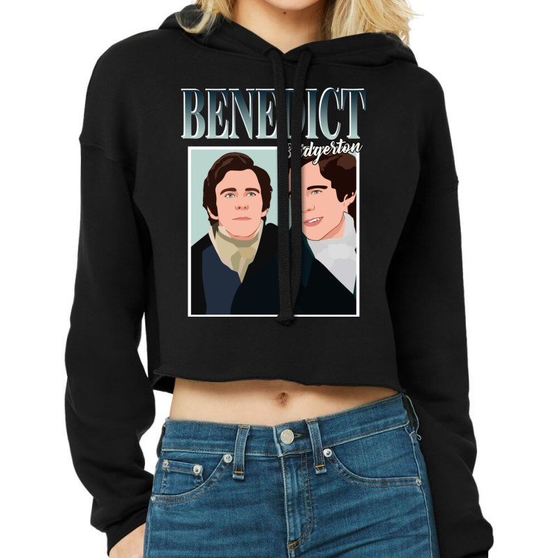 Benedict Bridgerton Cropped Hoodie by HEATHERSTAATS | Artistshot