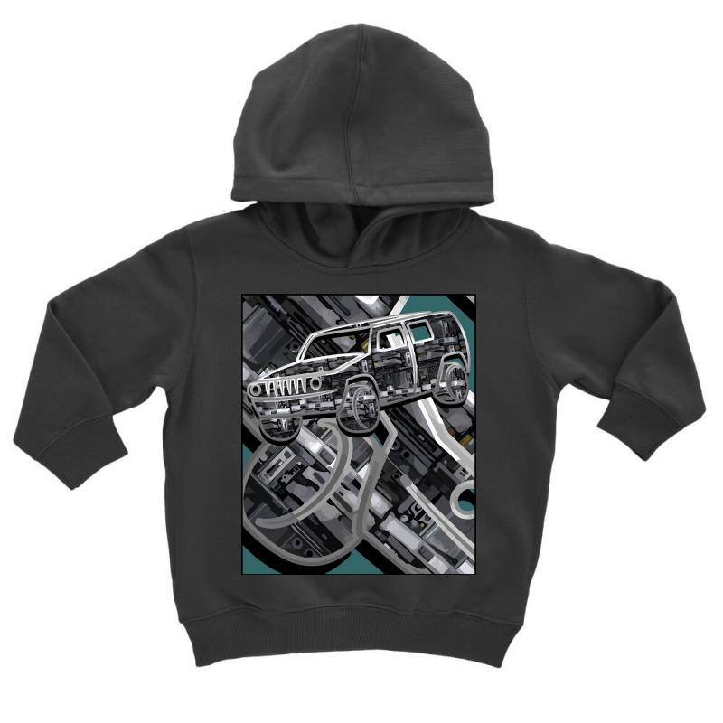 Super Cool Offroad Truck Toddler Hoodie | Artistshot