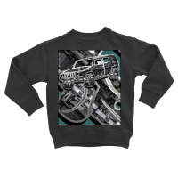 Super Cool Offroad Truck Toddler Sweatshirt | Artistshot