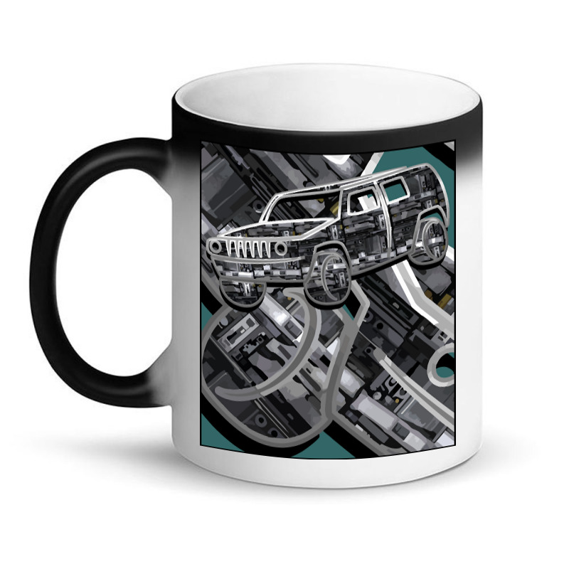 Super Cool Offroad Truck Magic Mug | Artistshot