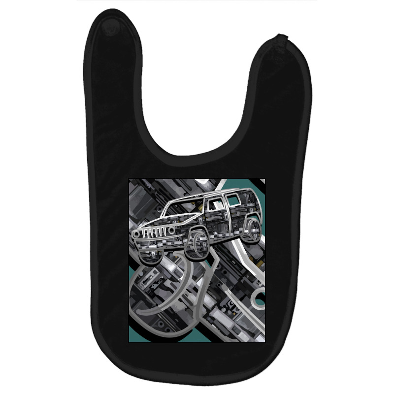 Super Cool Offroad Truck Baby Bibs | Artistshot