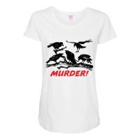 Mur Der Drama Maternity Scoop Neck T-shirt | Artistshot