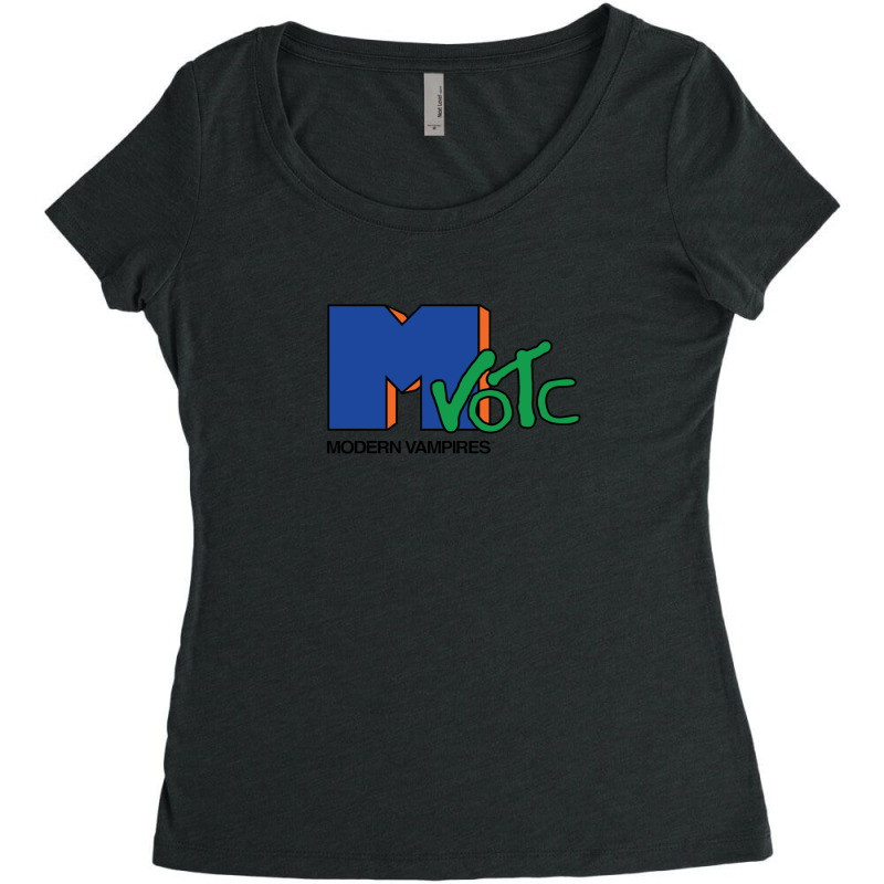 I Want My Mvotc! (vampire Weekend) Women's Triblend Scoop T-shirt by WilliamStinnett | Artistshot