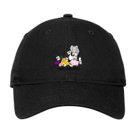 Cute Animals Say Happy Thanksgiving Turkey Day Adjustable Cap | Artistshot