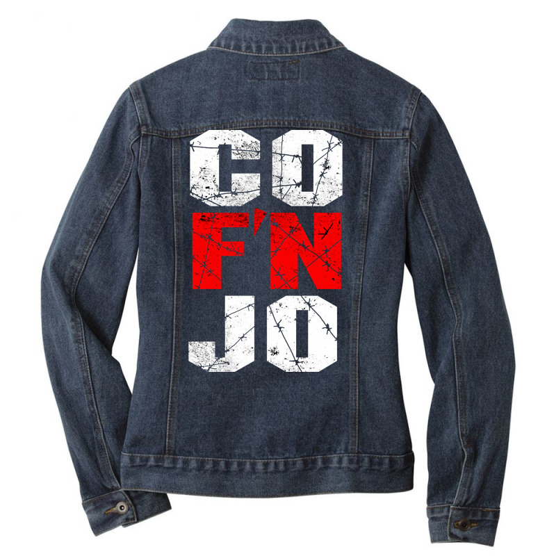 Co F'n Jo Ladies Denim Jacket by atereabag | Artistshot