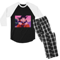 Goku Thinking Bout Stuff Classic For Friend Men's 3/4 Sleeve Pajama Set | Artistshot